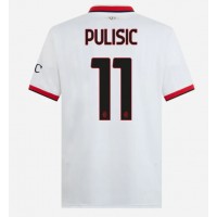 Stroje piłkarskie AC Milan Christian Pulisic #11 Koszulka Wyjazdowej 2024-25 Krótki Rękaw